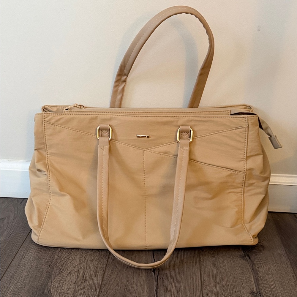 Elegant Tan Tote Bag